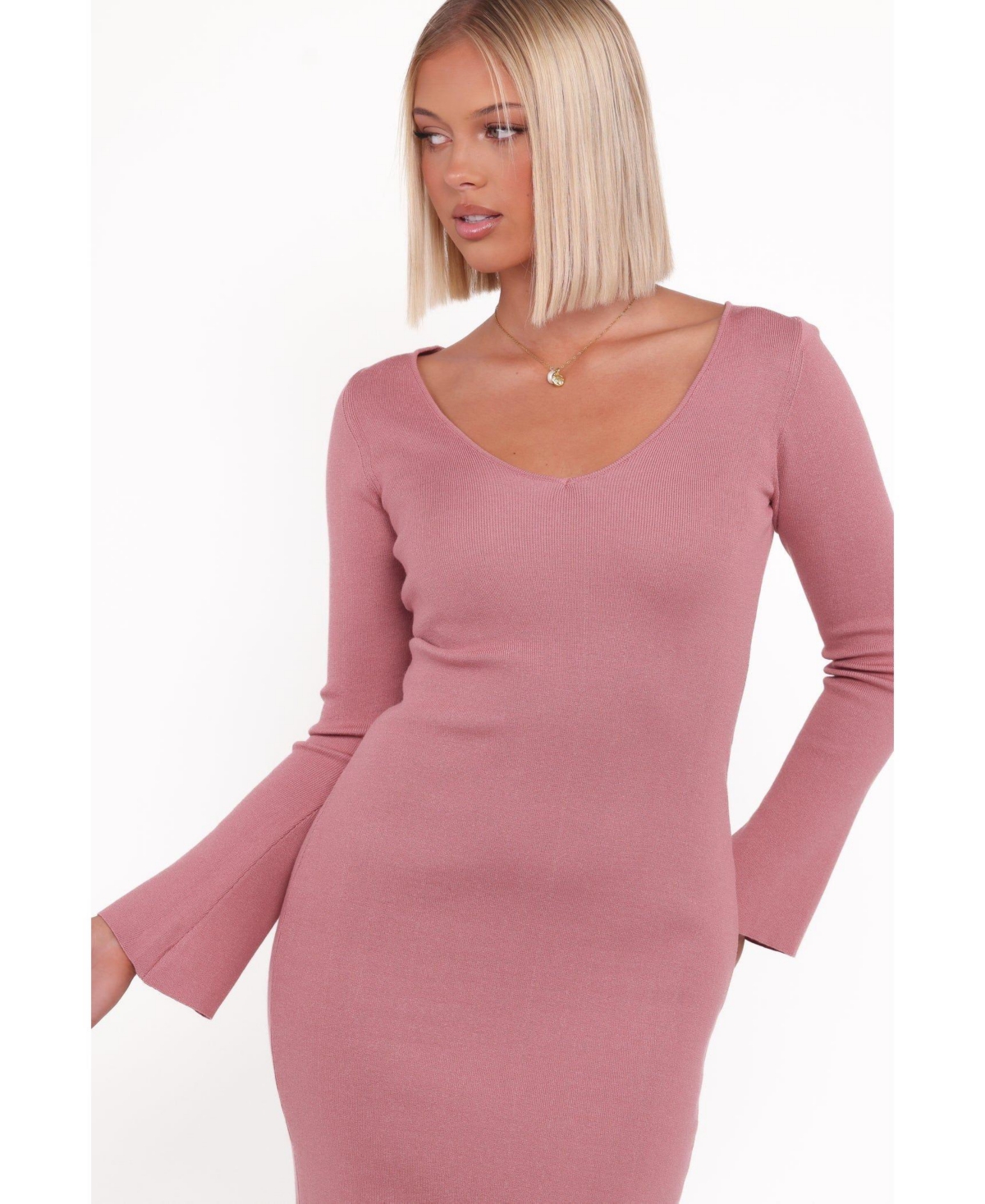 Petal and Pup Women's Lina Long Sleeve Midi Dress