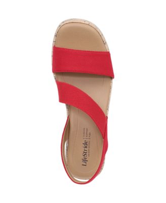 Women's Odette Square Open Toe Wedge Sandals