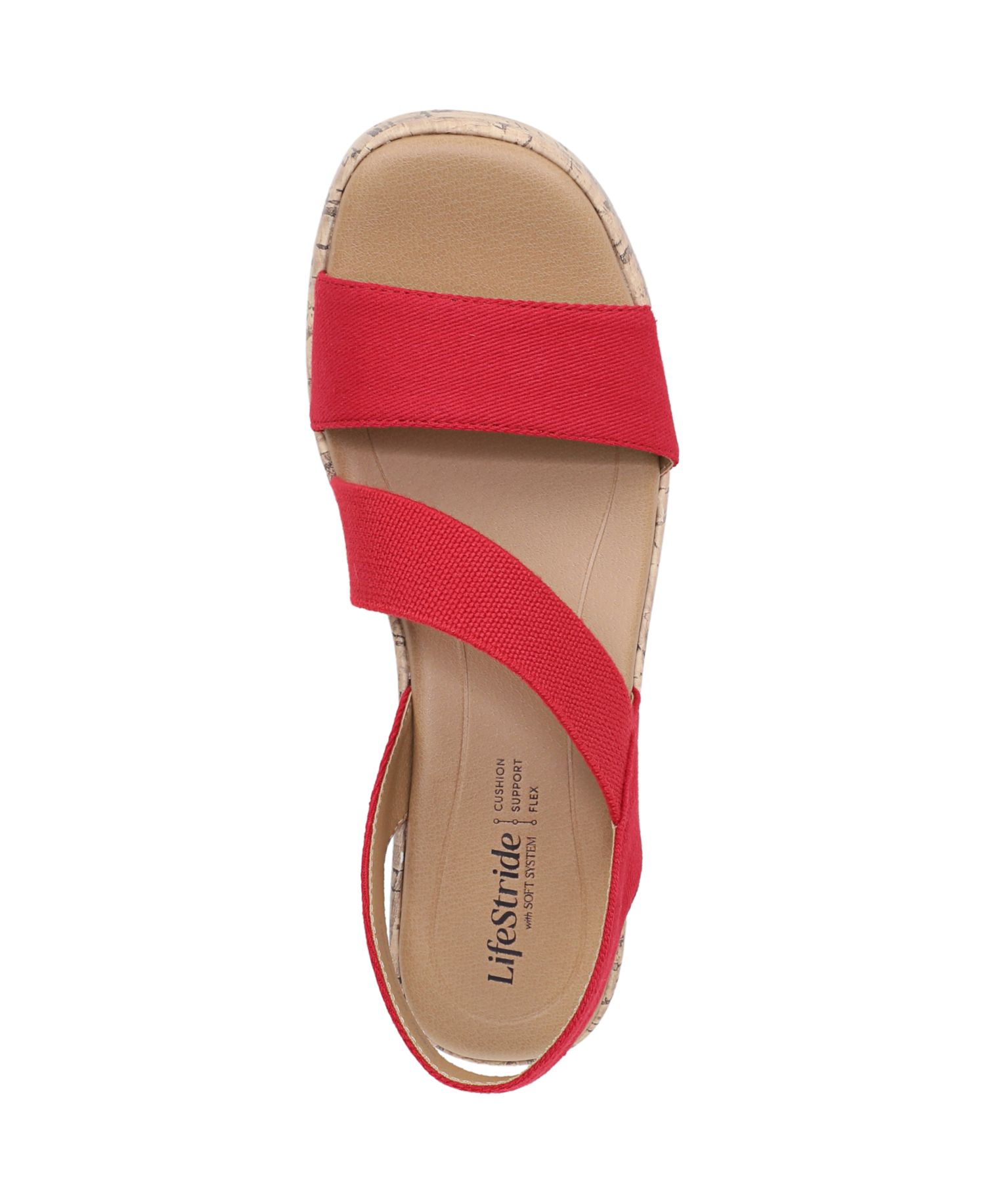 Women's Odette Square Open Toe Wedge Sandals