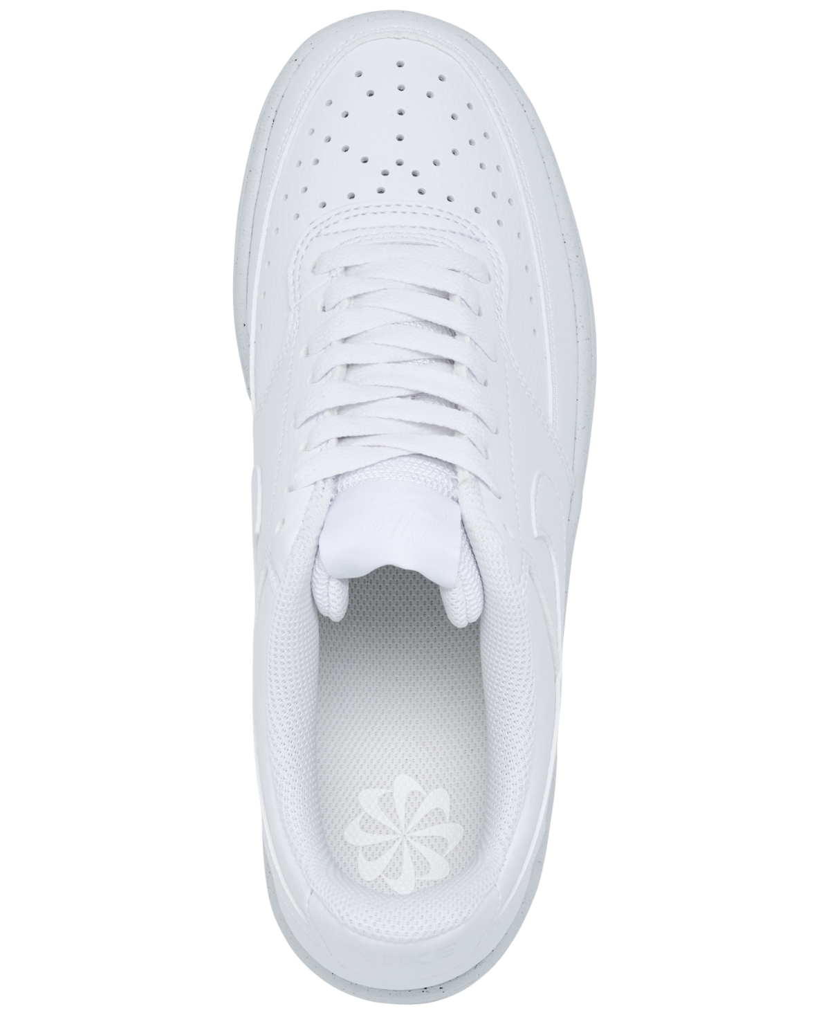 Nike Women's Court Vision Low Next Nature Casual Sneakers From Finish Line In White