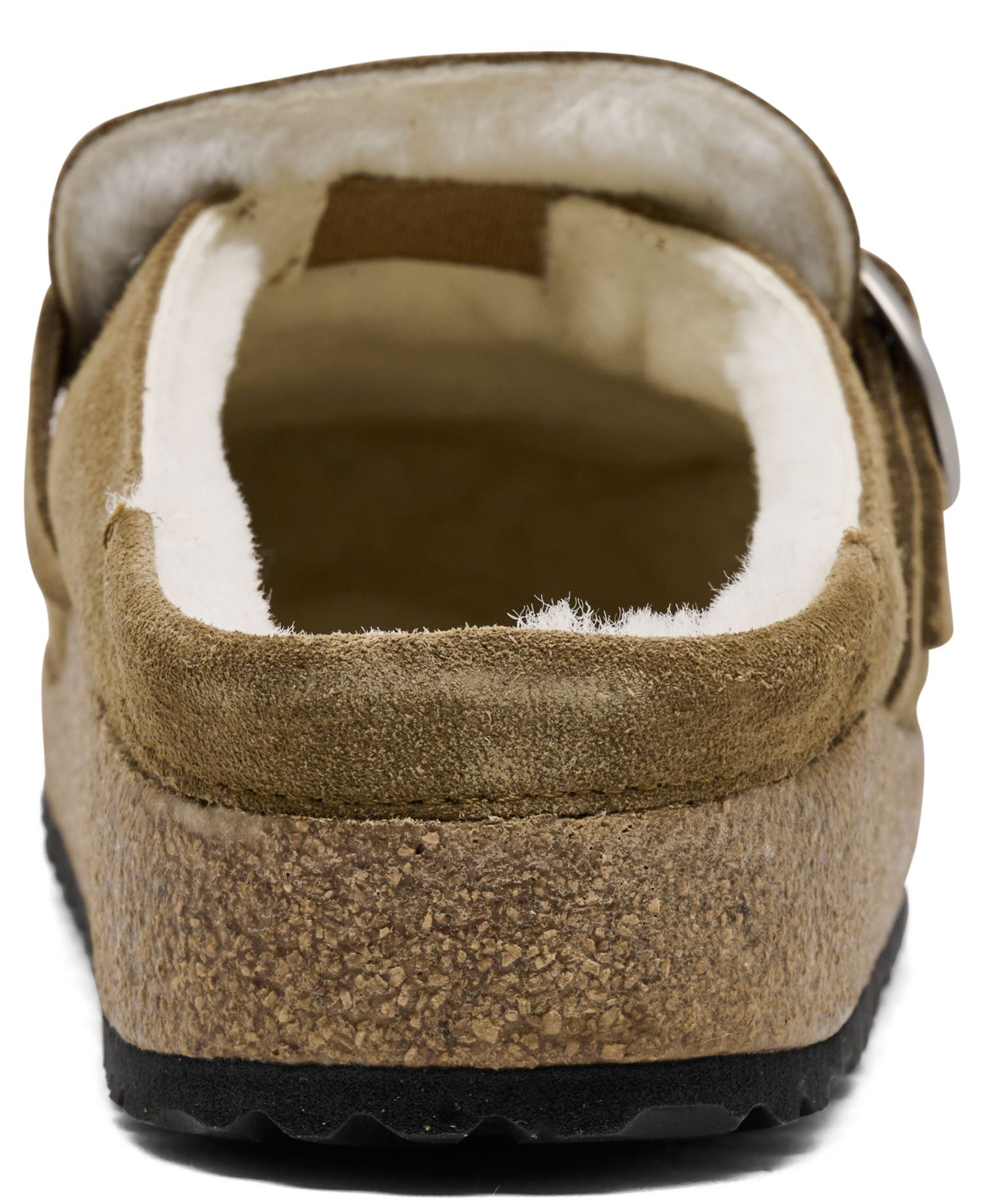 Women's Buckley Shearling Suede Leather Clogs from Finish Line
