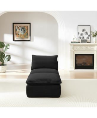Modern Corduroy Cloud Sofa, Freely Combined