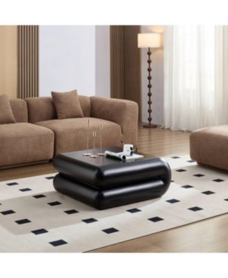 Streamdale Black fiberglass Coffee Table