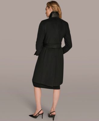 Women's Notch Collared Belted Coat