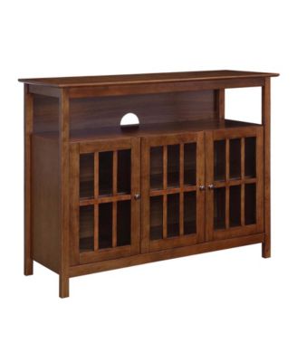 47.7" Big Sur Deluxe Pine Storage TV Stand