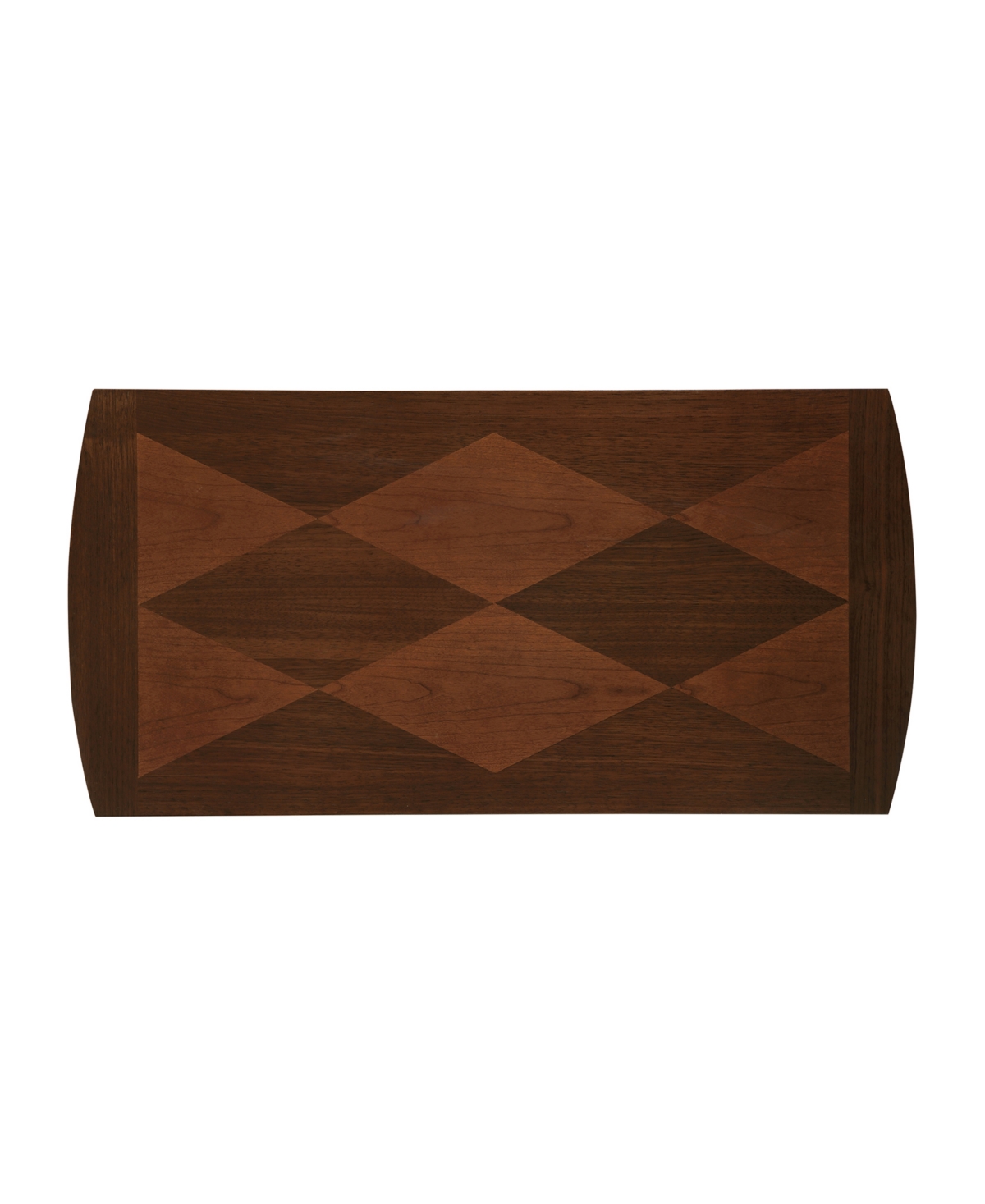 Convenience Concepts 24" Dennis Rubberwood End Table In Brown