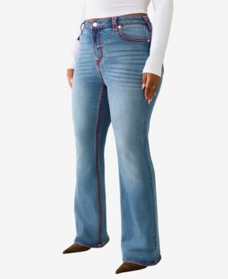 Plus Size Becca Mr Bootcut Sup T Flap Jeans