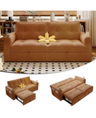Multi-Functional Convertible Sofa Bed 2-in-1
