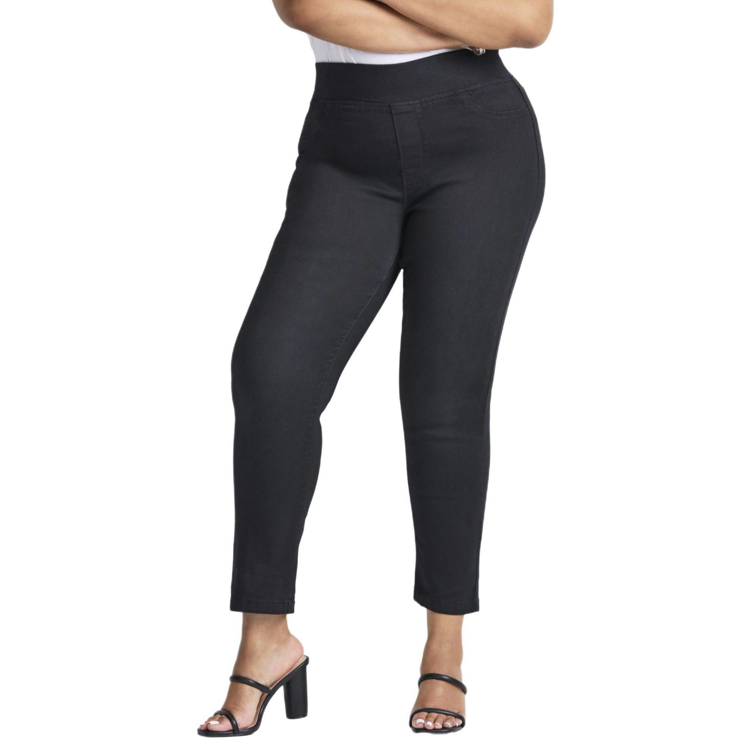 Petite Butter Denim Pull-On High Rise Women's Jean