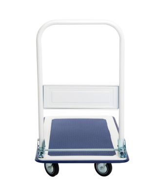 330 lbs Platform Cart Dolly Foldable Warehouse Push Hand Truck