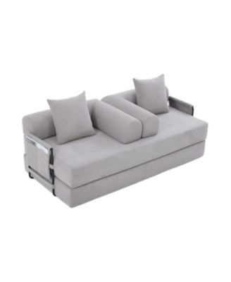 Streamdale Foldable & Compressible Sofa with Metal Frame for Small Spaces