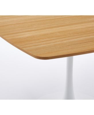 42" Square Tulip Dining Table (Seats 2-6) - Modern Mid-Century Kitchen Table