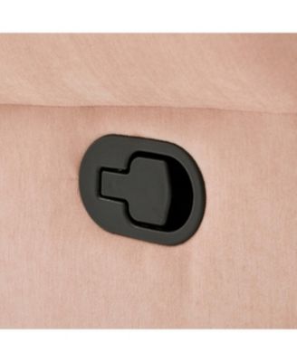 Streamdale Manual Recliner Sofa Swivel Rocker Chair with Adjustable Backrest, Sky Blue