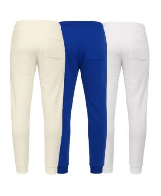 Men's Slim-Fit Jogger Sweatpants, 3-Pack