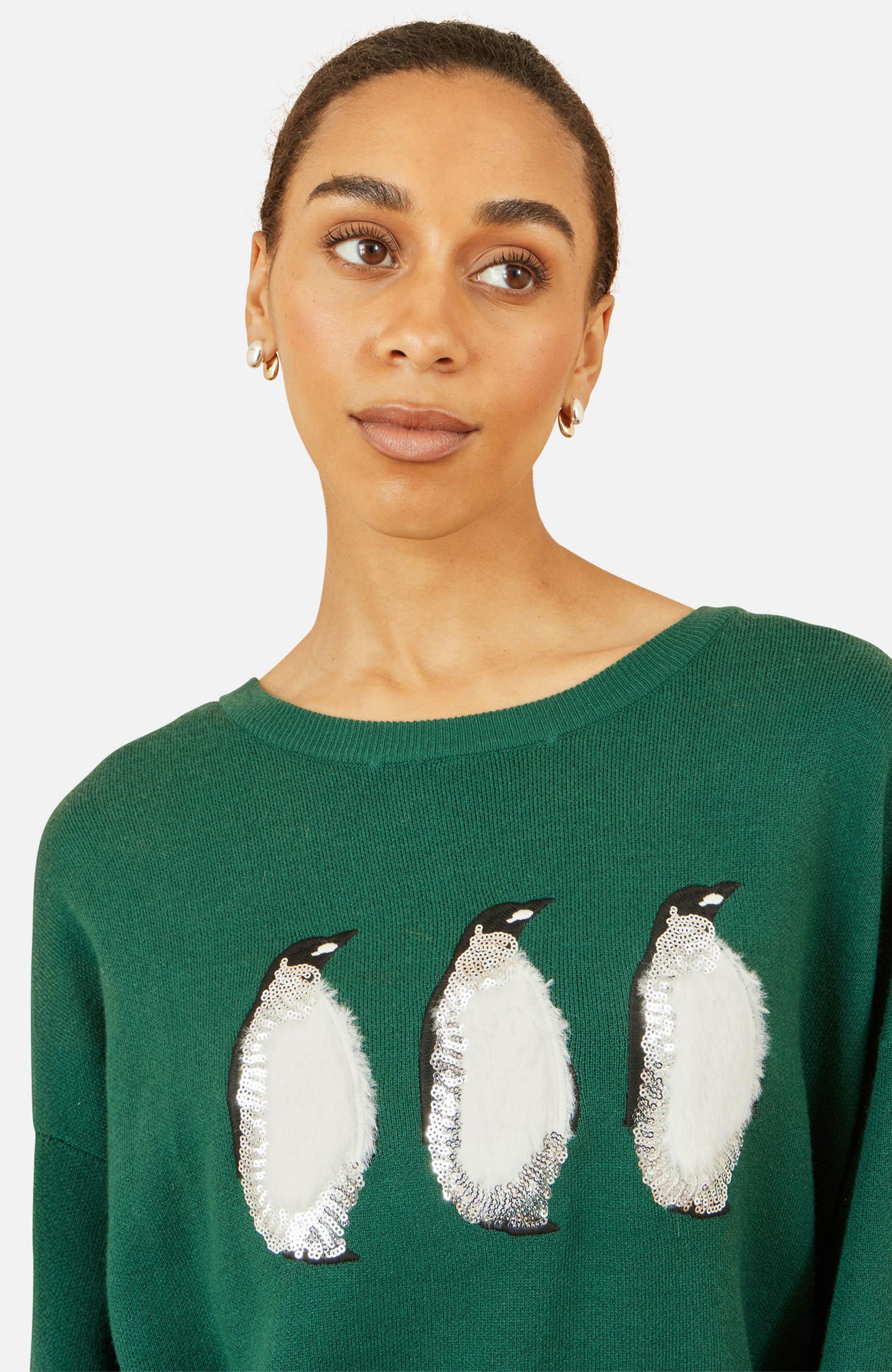 Women's Penguin Knitted Jumper