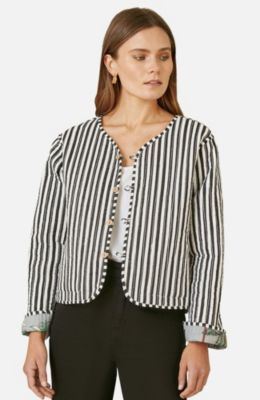 Women's Animal Reversible Cropped Quilted Jacket