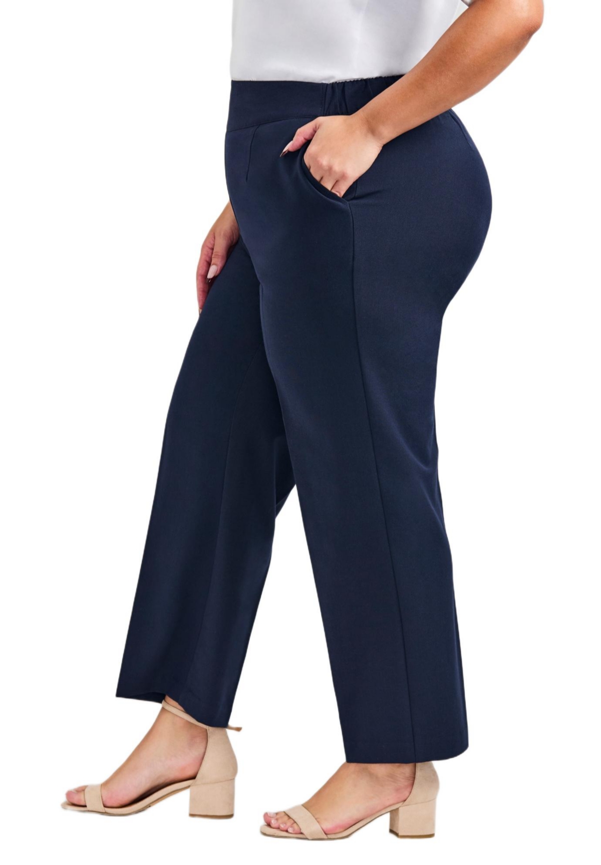 Avenue Women's Plus Cool Hand Pull On Pant