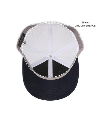 Men's 3D Embroidered Logo Navy Trucker Hat