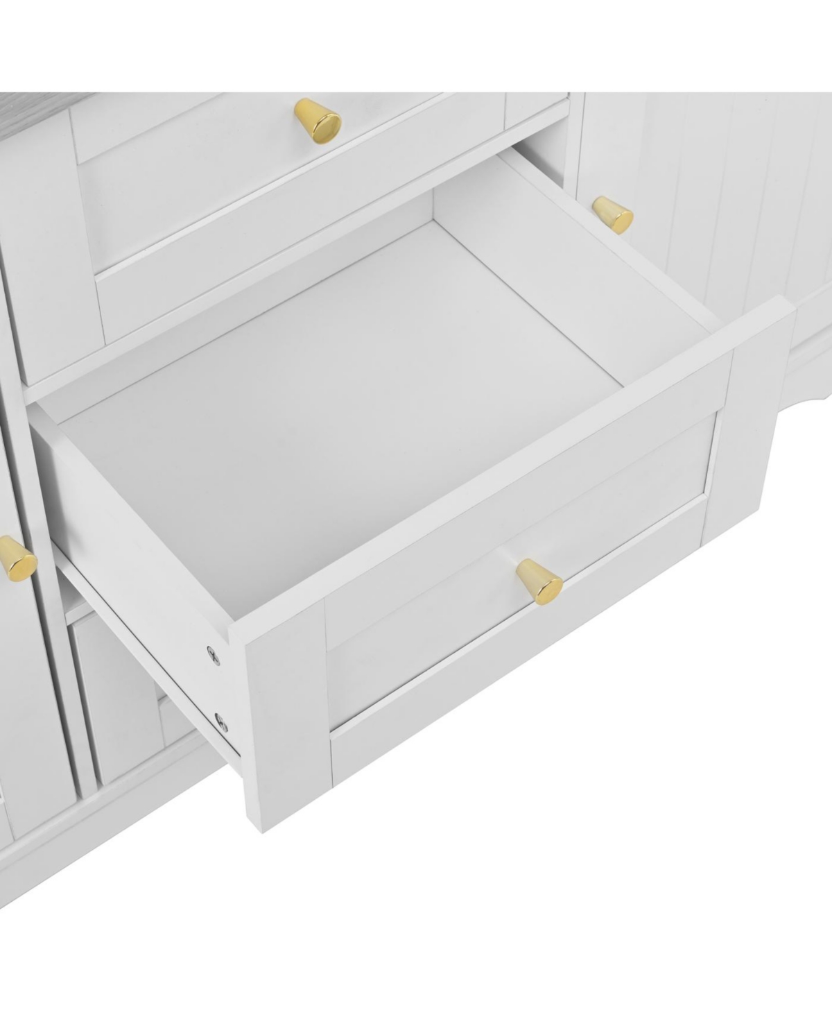 Streamdale Furniture Streamdale Multifunctional Extendable Kitchen Island Cart with Outlet & Wheels