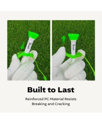 Smart Golf Tees (Long Tees + Short Tees), 4 pieces, Gift Set