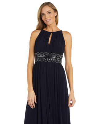R&M Richards Petite Beaded Gown