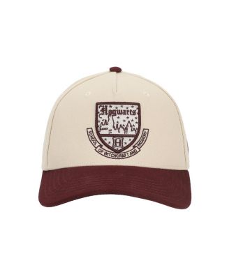 Men's Hogwarts Castle White Polywool A-Frame Baseball Hat