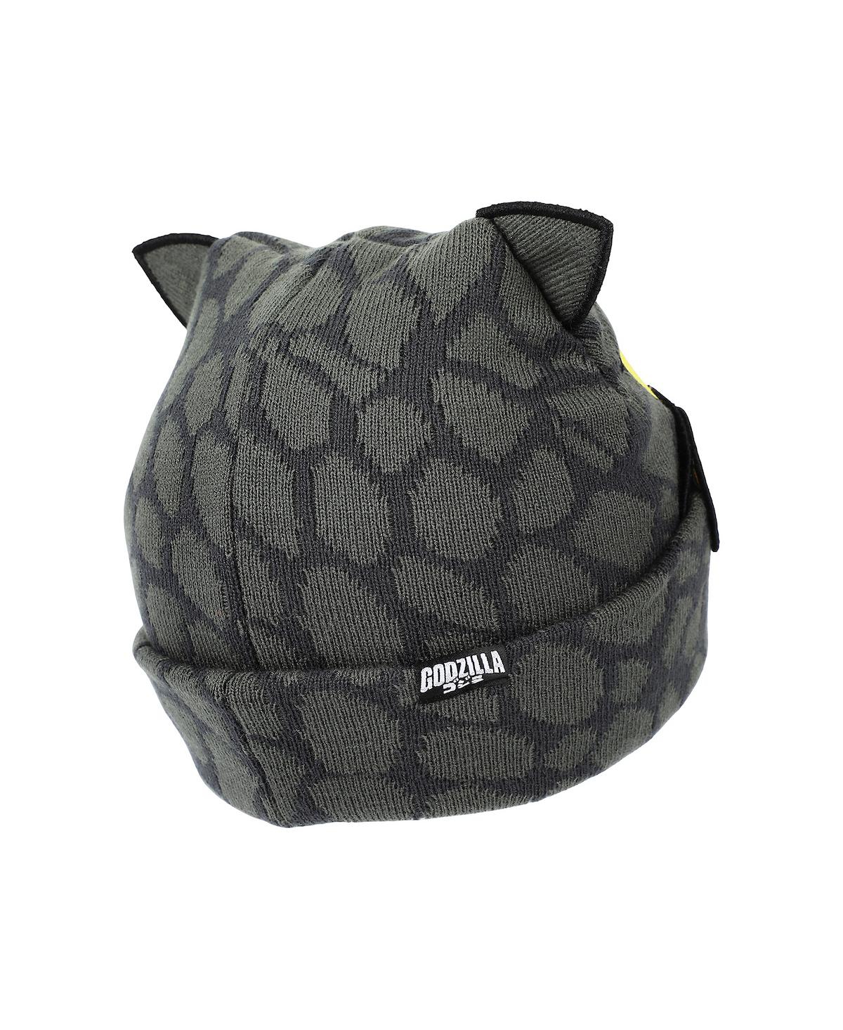 Godzilla Men's Peekaboo Claws Gray Cuff Beanie