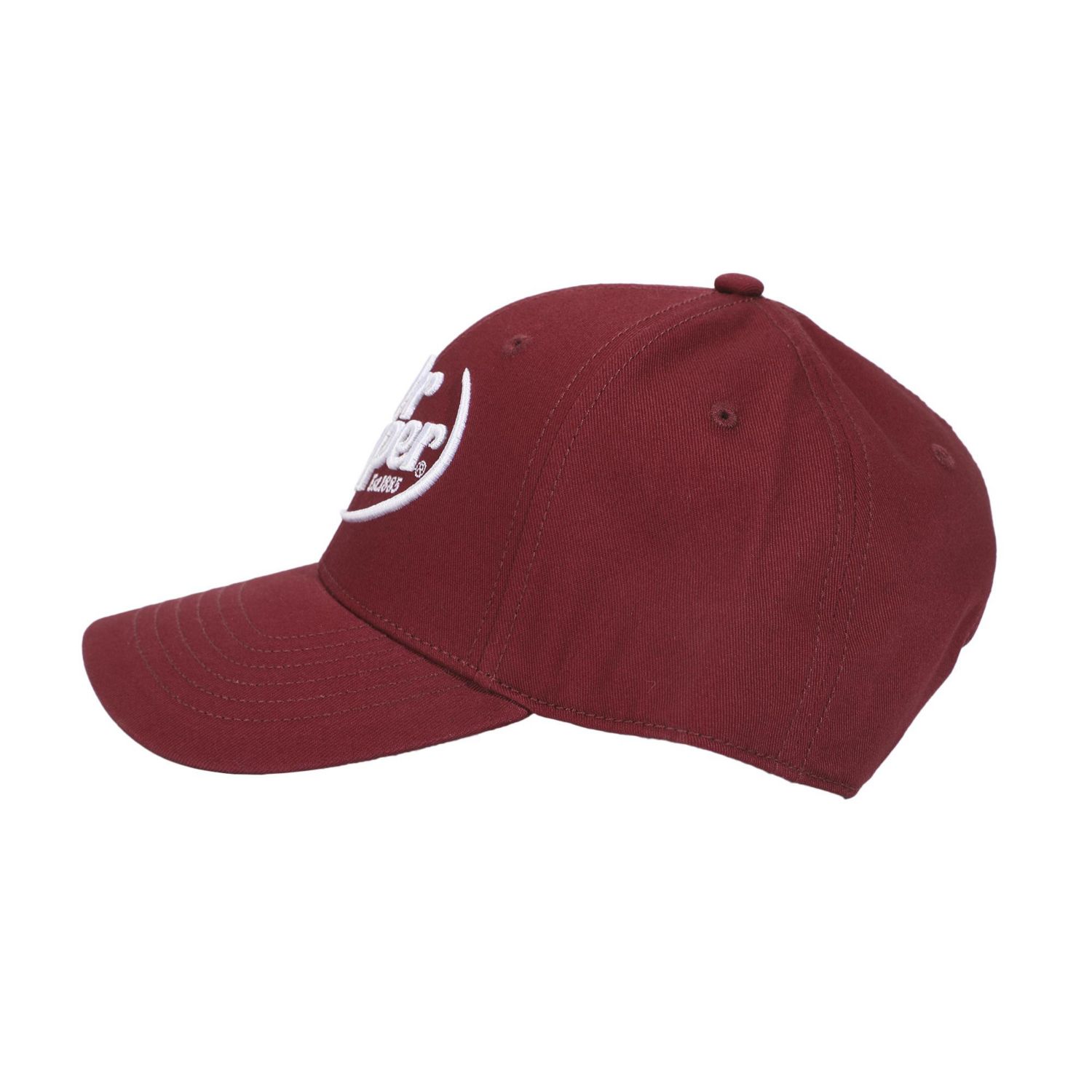 Men's Dr Pepper Embroidered 3D Logo Red Traditional Adjustable Hat