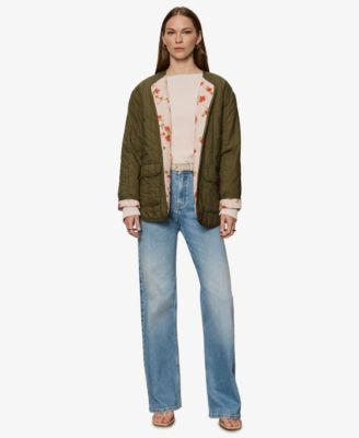 Women's Textured Boat Neck Top