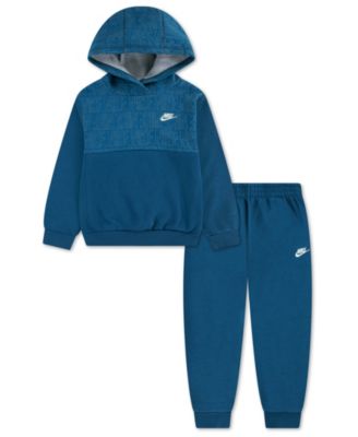 Boys' 4-7 Sportswear Color-Blocked Hoodie and Pants, 2-Piece Set
