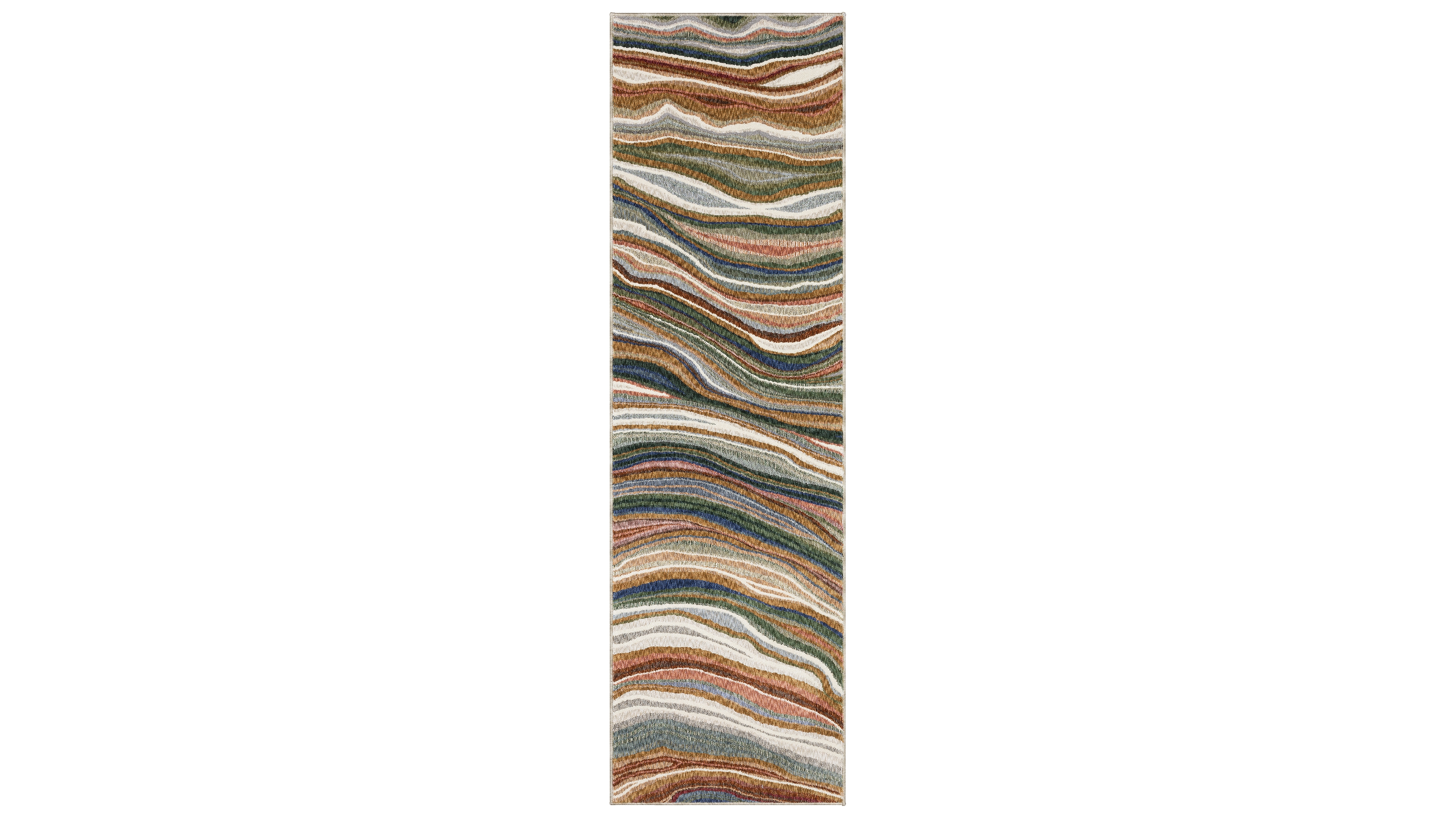 Oriental Weavers Tisdell TIS07 2'3"x7'6" Runner Area Rug