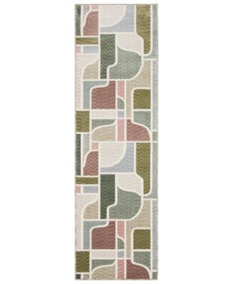 Tisdell TIS02 2'3"x7'6" Runner Area Rug