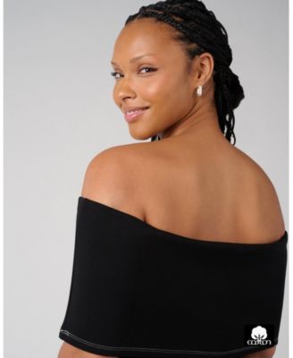 Women's Off Shoulder Fold Over Top