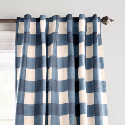 Grainger Buffalo Check Blackout Window Curtain