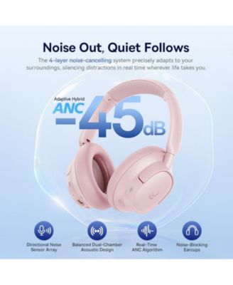 Bass BH1 NC Adaptive ANC Wireless Headphones – LDAC Hi-Res Audio, Real-Time Noise Cancelling, SuperBass 2.0, 80H Playtime