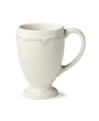 Heritage Scroll Mugs, Set of 4, Service For 4