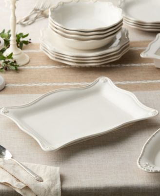 Heritage Scroll Rectangular Platter