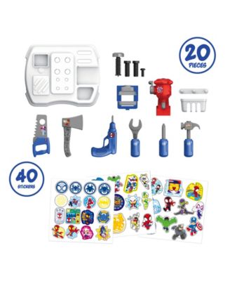 Spidey and His Amazing Friends Handyman Luggage Tool Set, 17-Piece