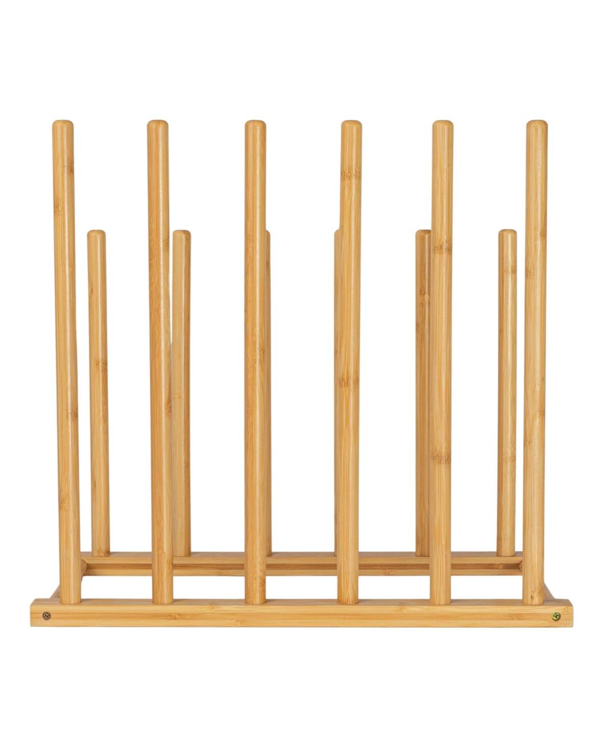 Household Essentials Bamboo 6 Pair Boot Rack, Natural