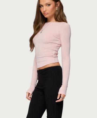Women's Embry Boat Neck Raglan Top