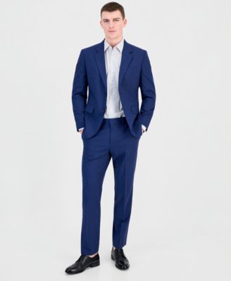 Men's Modern-Fit Wool Blend Nested Suit