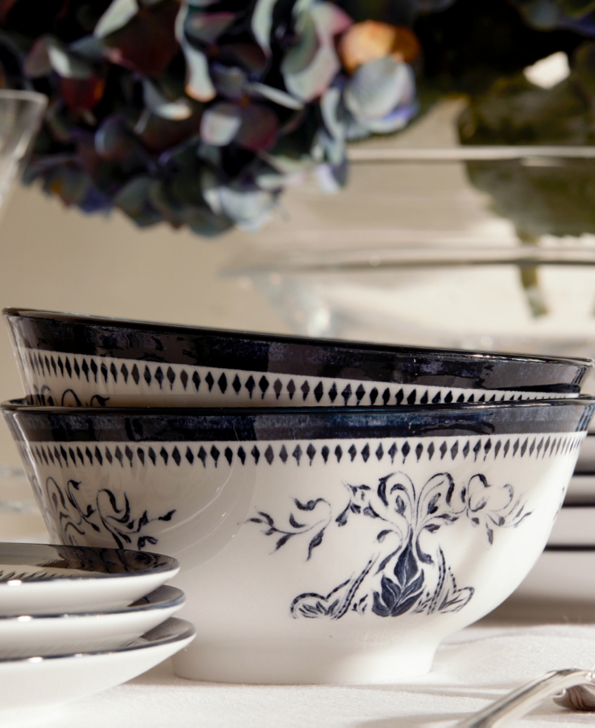 Lemieux Et Cie Bruges 4-Pc. All Purpose Bowls, Service for 4