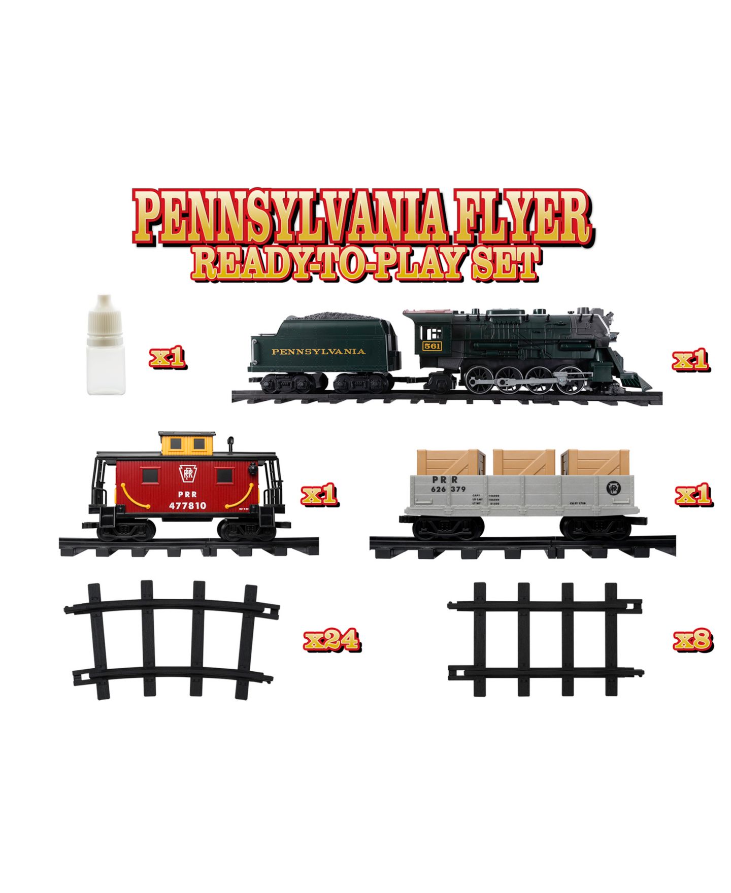 Детские игрушки Lionel Pennsylvania Flyer Ready-to-Play Train Set — фото 8
