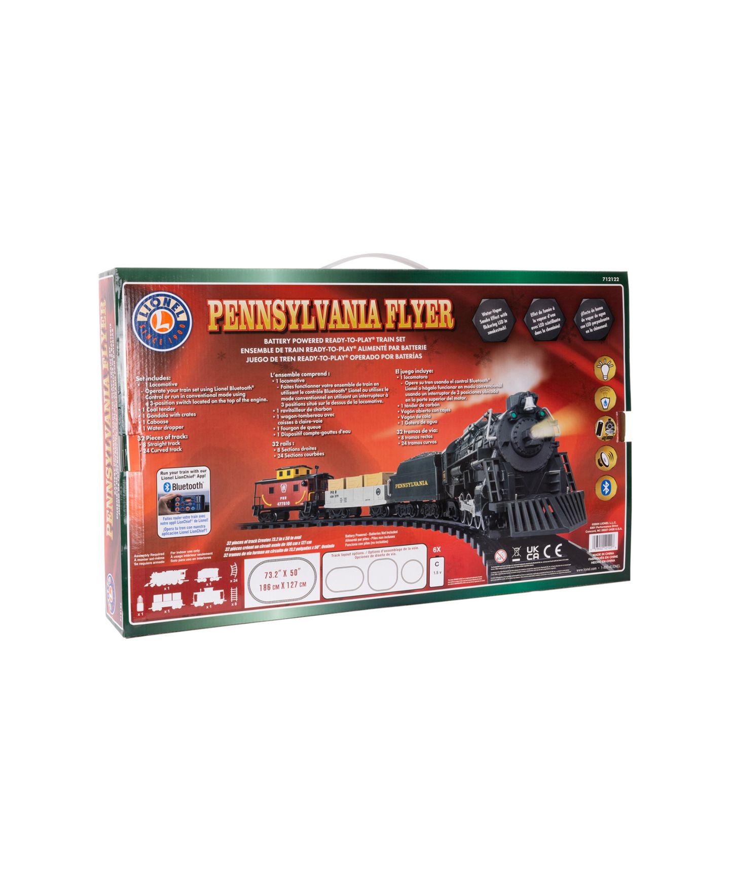 Детские игрушки Lionel Pennsylvania Flyer Ready-to-Play Train Set — фото 16