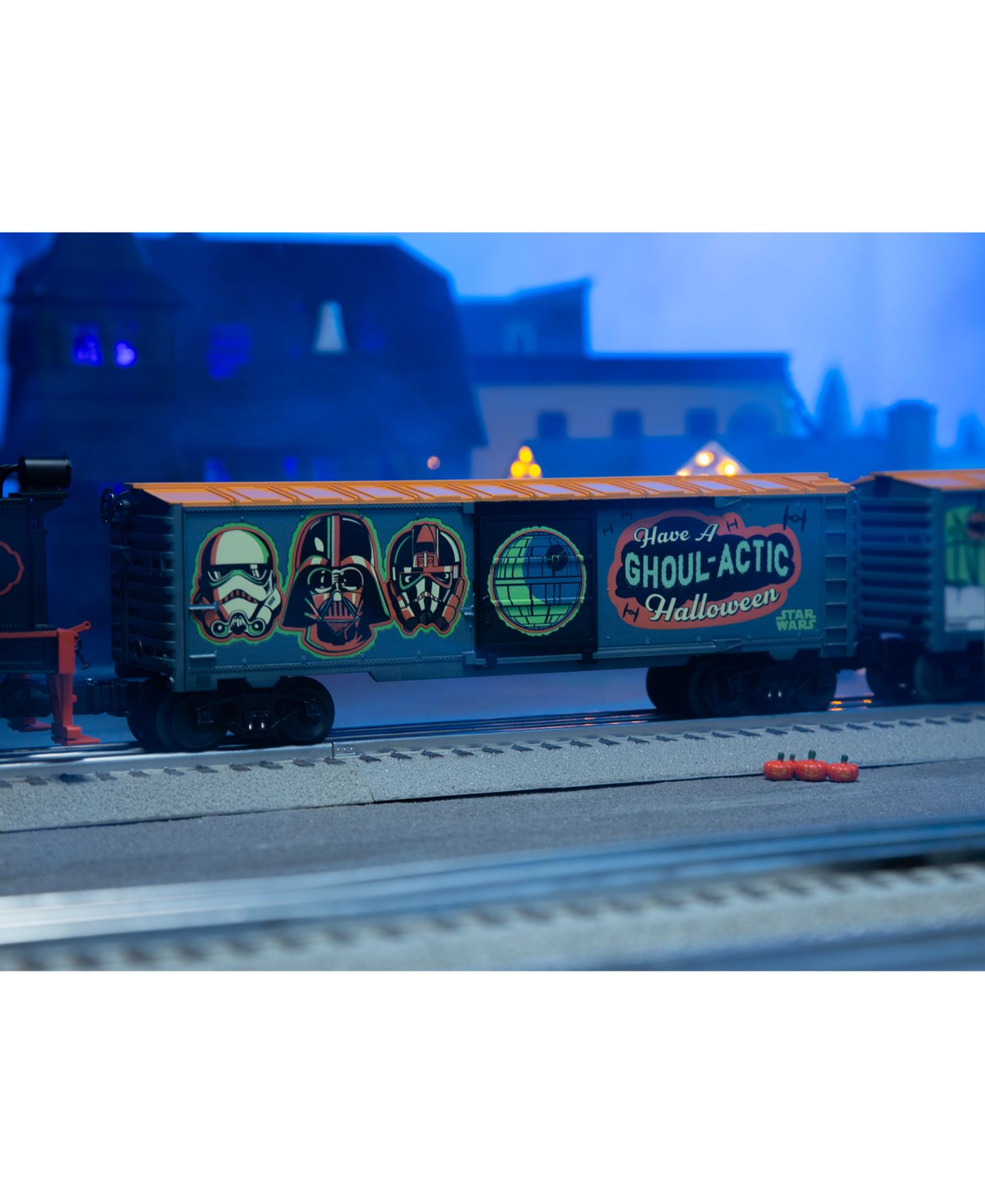 Детская игрушка Lionel O Gauge Star Wars Glow-in-the-Dark Model Train Boxcar — фото 3