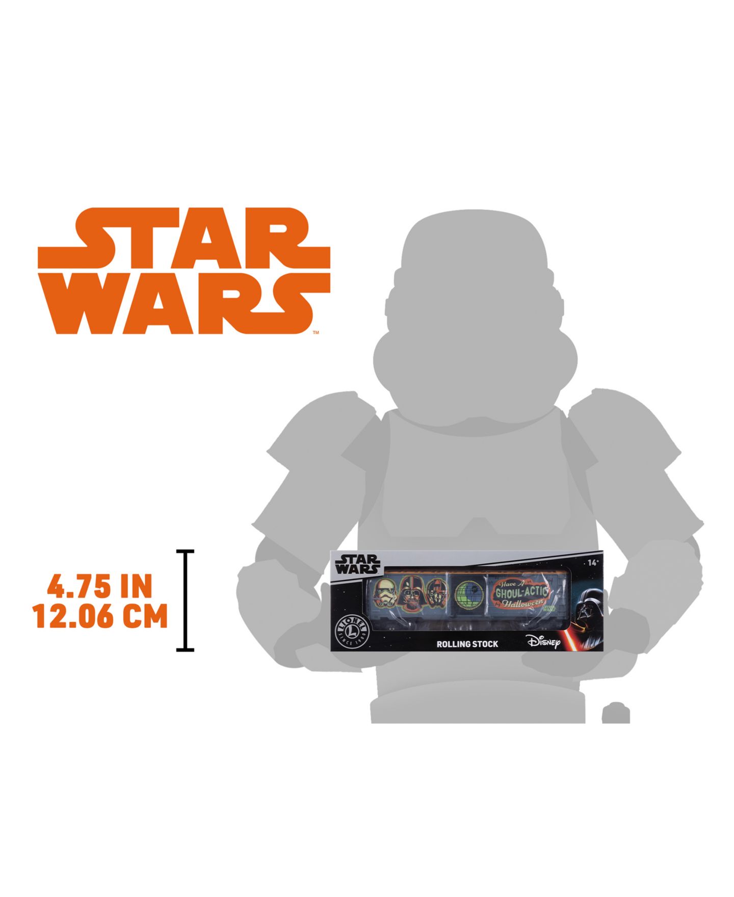 Детская игрушка Lionel O Gauge Star Wars Glow-in-the-Dark Model Train Boxcar — фото 13