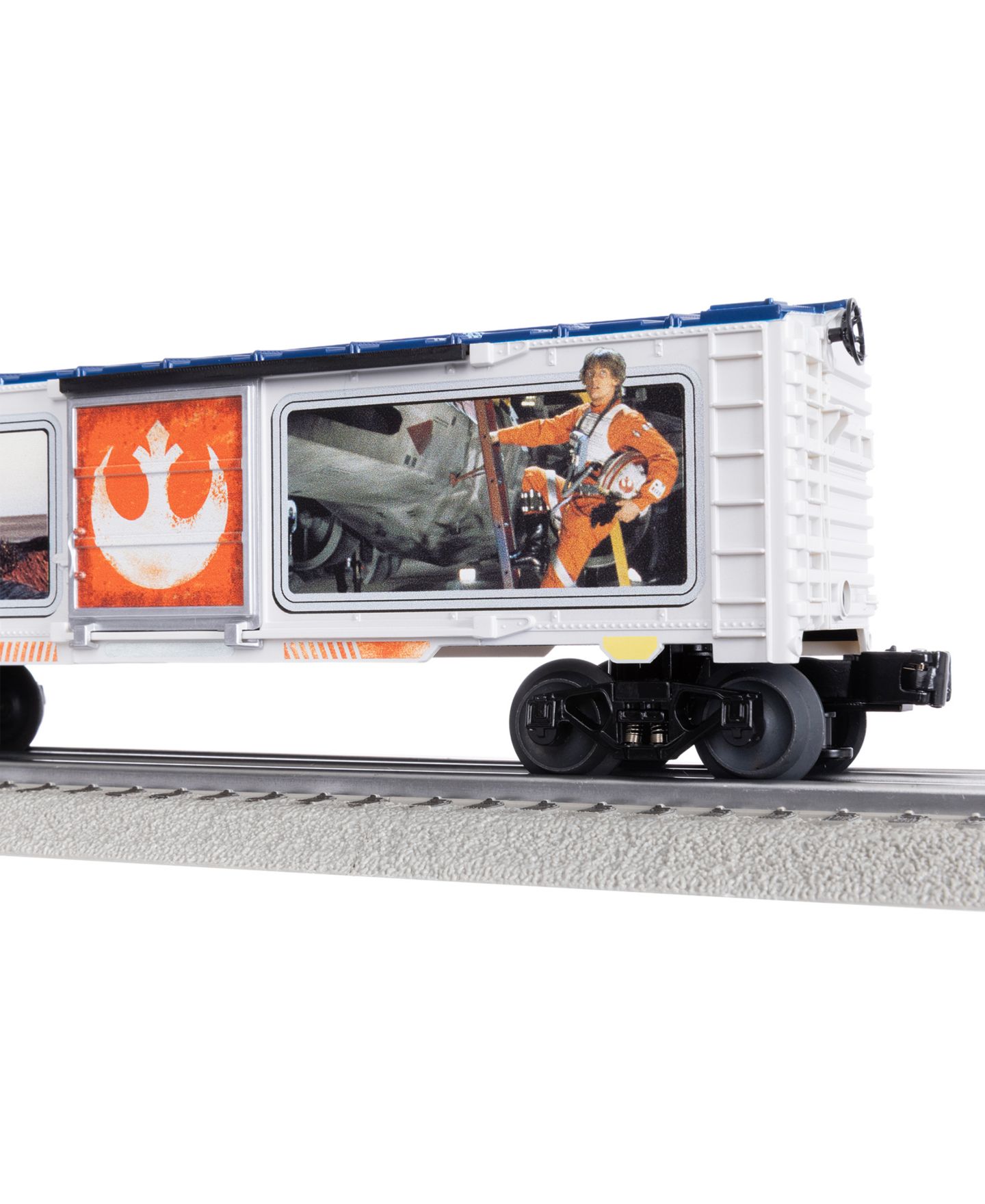 Детская игрушка Lionel O Gauge Star Wars Luke Skywalker Boxcar with Operating Couplers — фото 12