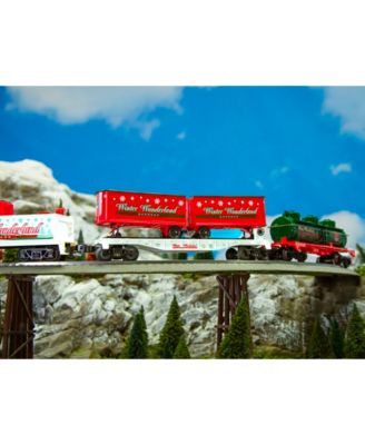 Winter Wonderland O Gauge Model Train Flatcar