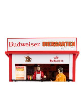 Anheuser Busch Budweiser Plug-Expand-Play Concession Stand O Gauge Model Train Accessory