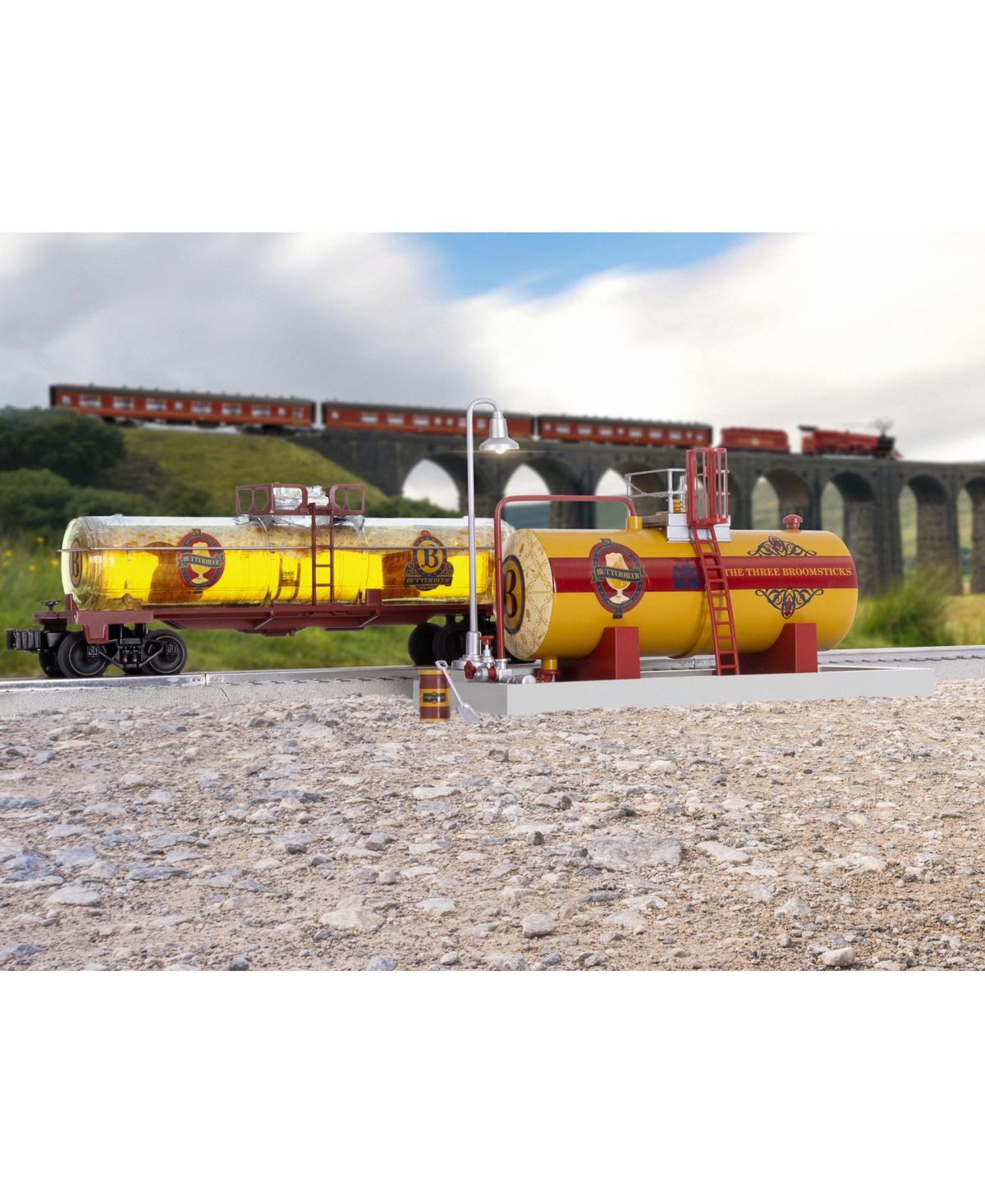Lionel Harry Potter Butterbeer Plug-Expand-Play O Gauge Model Train Tank Accessory